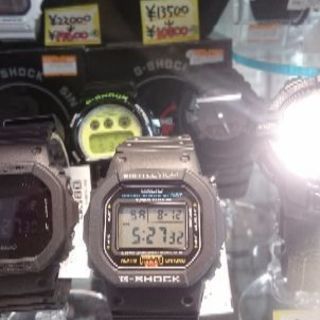 人気再燃！Gshockの画像