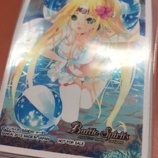 新品！？☆非売品 バトルスピリッツ 渚の乙女 スリーブ☆