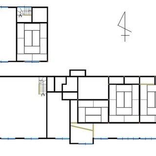 塩谷町大宮　貸店舗付き住宅　賃5万円　土地312.51㎡　建物210.31㎡（６ＤＫ＋店舗）駐車場2～3台可　前面道路８．５ｍ - 不動産