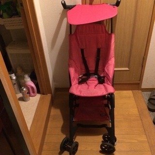 B型ベビーカー ポキット ピンク