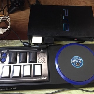 PS2本体 beatmania ⅡDX 専用 コントローラー セット