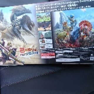 Nintendoswitchモンハン同梱の画像