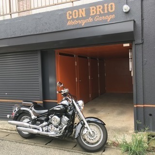 ライダーの為のバイクルーム付きアパート