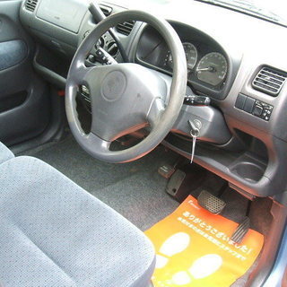 【ご成約、ありがとうございます！】H14　ワゴンＲ　青M　７４０００Ｋm　車検タップリ！３１年３月６日まであります。の画像