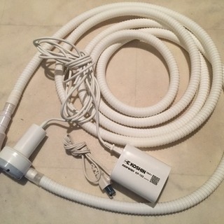 洗濯機にお風呂のお湯をうつすポンプ