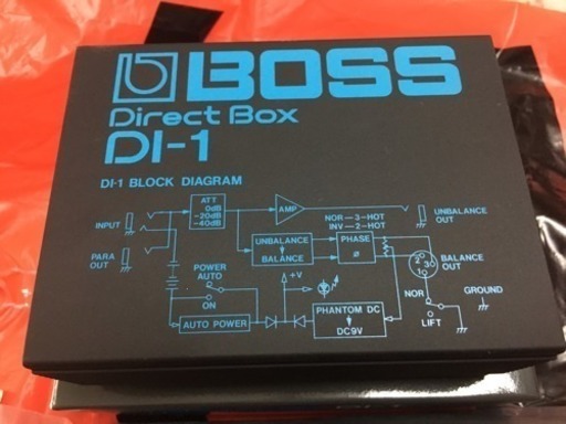 新品未使用「BOSS DI-1 Direct BOX」値下げしました⤵︎