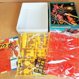 MOBILE SUIT ZZ GUNDAM 機動戦士ZZガンダム AMX-107 BAWOO バウ プラモデル 未組み立て◆グレミー・トトが操従する対ZZ用可変M.S の画像