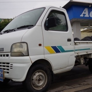 軽トラ スズキ キャリー 4WD 車検残り タイベル交換済み