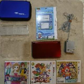 ♦new3DSLL・保護カバー・ケース・ソフト3本・保護フィルム...