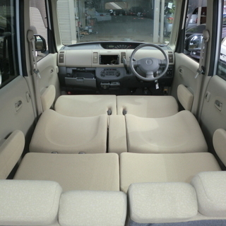 ダイハツ タント 660 X 4WD フルフラットシート車検2年付の画像
