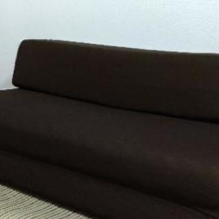 【ソファ◆兼用◆折り畳みマットレス】使用頻度低◎中古の画像