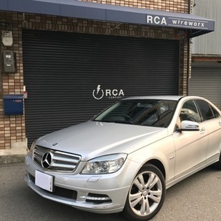 平成23年 メルセデス・ベンツC250 CGI アバンギャルド w204ハーフレザー パワーシート 純正ナビ、テレビ、バックカメラ ユーザー買取車 全国陸送 値下げ交渉あり！の画像