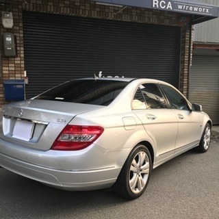 平成23年 メルセデス・ベンツC250 CGI アバンギャルド w204ハーフレザー パワーシート 純正ナビ、テレビ、バックカメラ ユーザー買取車 全国陸送 値下げ交渉あり！の画像