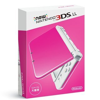 新品 任天堂 Newニンテンドー3DS LL ピンク×ホワイト（com）