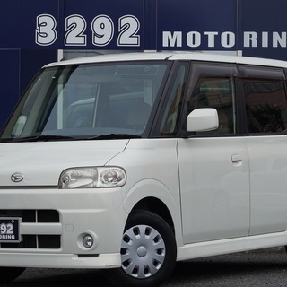 激安在庫特集！！　誰でも車がローンで買えます！　タント　Ｘリミテッド　社外ＤＶＤナビ、ＥＴＣ、キーレス、エアロ　完全自社ローン！！　金利は一切かかりません！！の画像