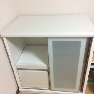 【美品】ニトリ  キッチンカウンター  ホワイト