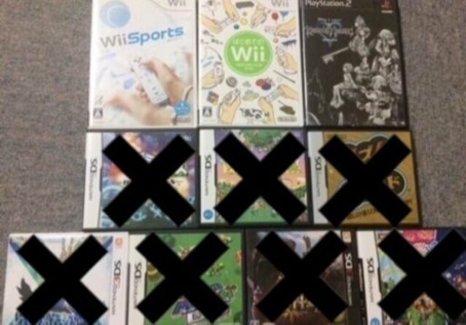 Wii,PS2のソフト