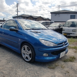 プジョー206ｃｃ　オープンカー　車検平成３１年４月まで
