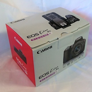 ◆新品・保証付◆送料無料◆Canon EOS Kiss X9 ボディキット◆付属品完備◆バリアングル液晶・WiFi・Bluetooth内蔵◆キヤノン◆ブラック◆