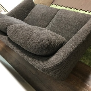 ［0円］2人掛けソファ差し上げます(再募集)の画像