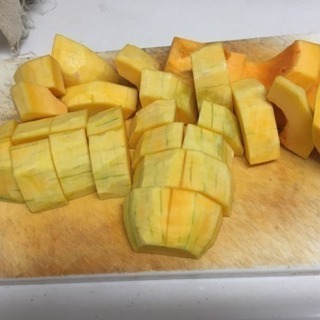 スープも作れちゃう、大人気の南瓜！バターナッツ！の画像