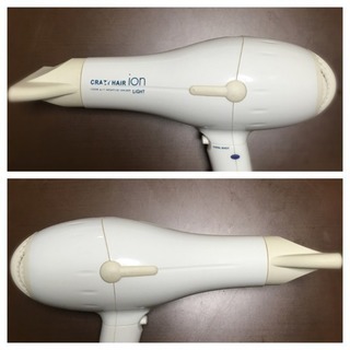 Crazy hair ion ドライヤーの画像