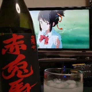 酒飲みながら君の名は。を見る