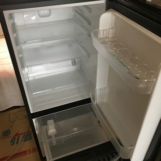 Haier Black冷蔵庫 138Lの画像