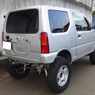 リフトアップ！フルバケ！ナビ！ETC！5MT！車検付のジムニー！早い者勝ち！の画像