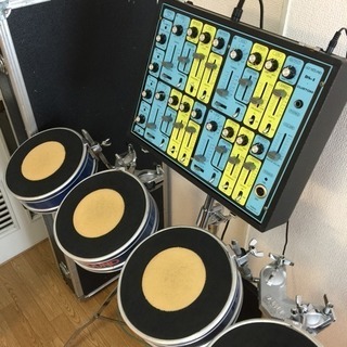 ULT-SOUND DS-4 Custom(希少完動品！、アナログ・パーカッション・シンセサイザー、YMO、80's、テクノ、ドラム)の画像