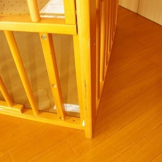 【受渡済】KATOJI　ベビーベッド（くまのプーさん）の画像