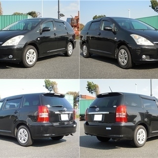 2017年11月4日売約済み☆ありがとうございました☆車検30年2月☆低走行の4万キロ台☆ウィッシュ15年式☆人気の黒ブラック☆ＤＶＤナビ☆バックカメラ☆低燃費 の画像