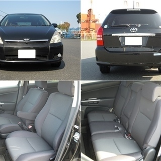 2017年11月4日売約済み☆ありがとうございました☆車検30年2月☆低走行の4万キロ台☆ウィッシュ15年式☆人気の黒ブラック☆ＤＶＤナビ☆バックカメラ☆低燃費 の画像