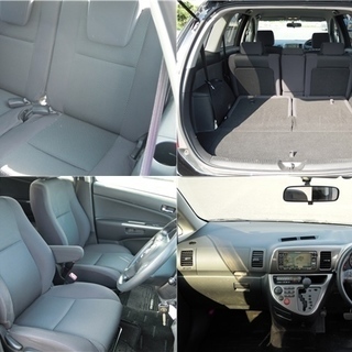 2017年11月4日売約済み☆ありがとうございました☆車検30年2月☆低走行の4万キロ台☆ウィッシュ15年式☆人気の黒ブラック☆ＤＶＤナビ☆バックカメラ☆低燃費 の画像