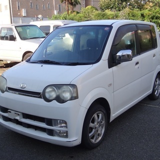 【激安投売】車検付ムーヴカスタム！人気の白！Tベルト済！早い者勝ち！