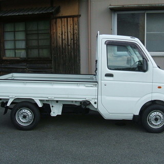 【ご成約、ありがとうございます！】Ｈ１６　スズキ　キャリ－　２ＷＤ　５ＭＴ　４４０００Ｋm　車検３０年７月１２日まであります！（エアコン無し・パワステ有り）の画像