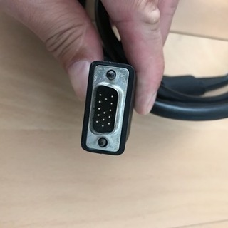 アナログモニターケーブル約1.7mの画像