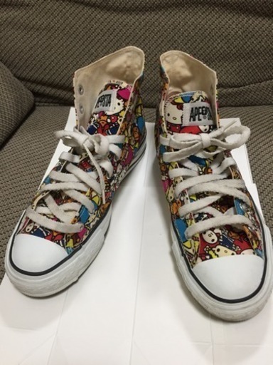 更新 断捨離 最終値下げしました。貴重レア エイプ サンリオ 限定コラボ APESTA HI スニーカー