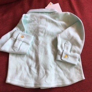 新品⭐︎Co&Lu 長袖 Tシャツ シャツ ネルシャツ 緑 水色の画像