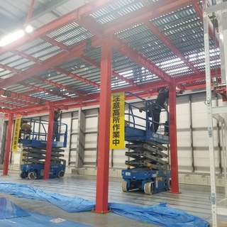 稼げます！スチール棚・鉄骨架台施工スタッフ!!の画像