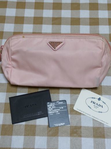 《値下げ》美品☆プラダ　ポーチ