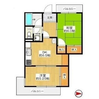 民泊物件No.19◆落ち着いた街並み♪練馬区！詳細は本文ご覧ください！◆２DK　39.5㎡の画像