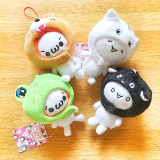 【新品!!貴重!!】かおもじん 奇ぐるみ きせかえ セット☆