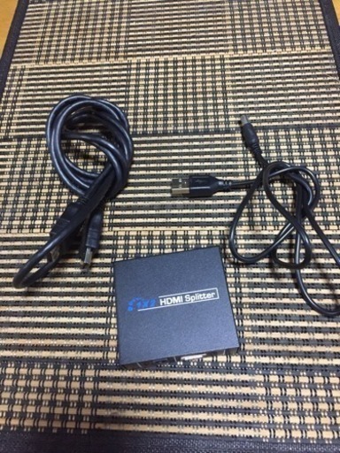 HDMIスプリッタ　値下げ1500円→1300円