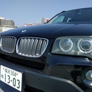 車検2019年9月 2008年式BMW X3 2.5si 105...
