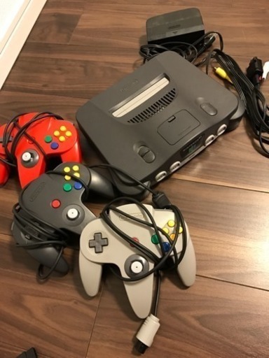 【取引済】〈難あり〉ニンテンドー64 セット