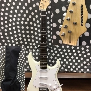 エレキギター　PLAYTECH  プレイテック /  ST250 Maple White  / メイプルホワイ ト/  ストラトタイプ　中古の画像