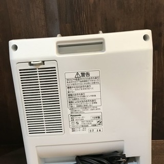 ほぼ新品 パナソニック 電気ファンヒーター   DSーF1204の画像