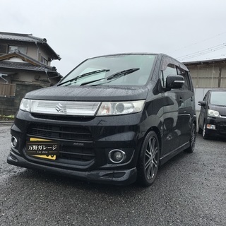 ワゴンＲスティングレー Ｔ　社外アルミ　　ＨＩＤ車高調　スズキス...