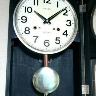 SEIKO ゼンマイ式柱時計の画像